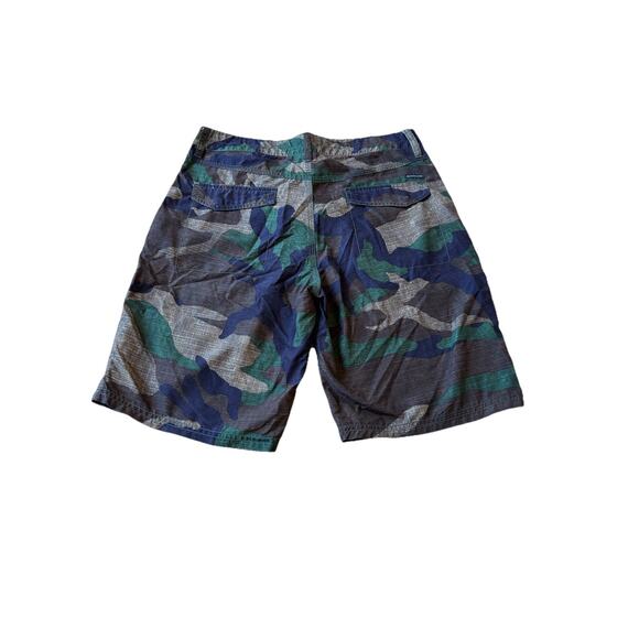 Quiksilver Amphibian Camo Shorts Men’s Size 29 Hybrid Board Surf Swim Trunks - Picture 7 of 9